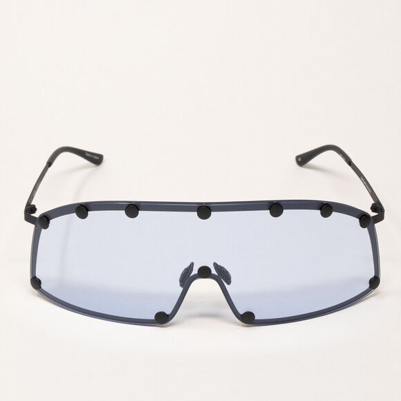 Rick Owens Shielding Black/Blue Sunglasses - Picture 3 of 9